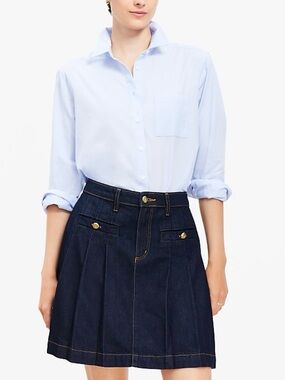 LOFT Pale Blue Dress Shirt - BB